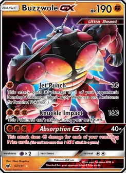 Buzzwole-GX (Crimson Invasion 57)