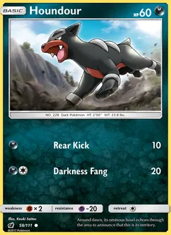 Houndour (Crimson Invasion 58)