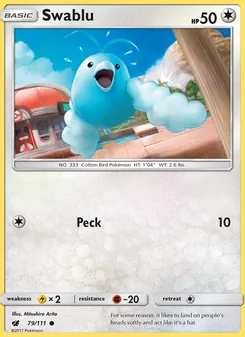 Swablu (Crimson Invasion 79)