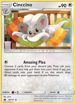 Cinccino (Crimson Invasion 86)