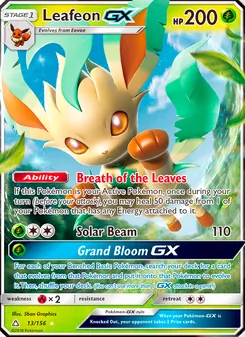 Leafeon-GX (Ultra Prism 13)