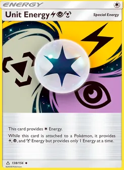 Unit Energy LightningPsychicMetal (Ultra Prism 138)