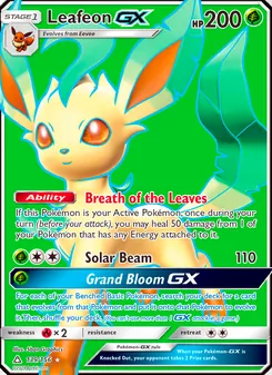 Leafeon-GX (Ultra Prism 139)