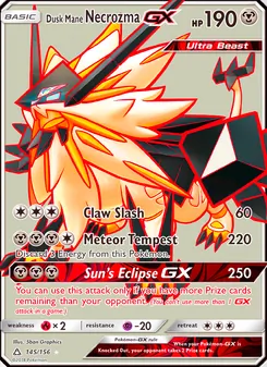 Dusk Mane Necrozma-GX (Ultra Prism 145)