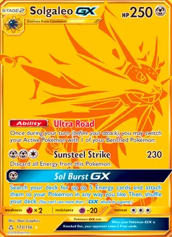 Solgaleo-GX (Ultra Prism 173)