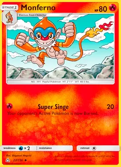 Monferno (Ultra Prism 22)
