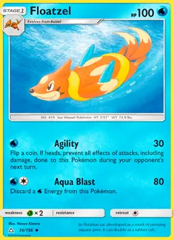 Floatzel (Ultra Prism 36)