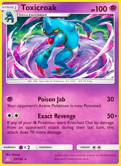 Toxicroak (Ultra Prism 57)