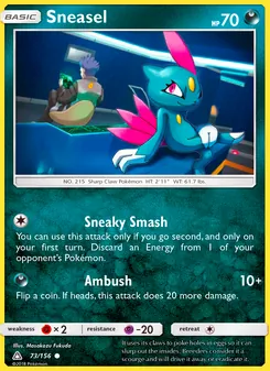 Sneasel (Ultra Prism 73)