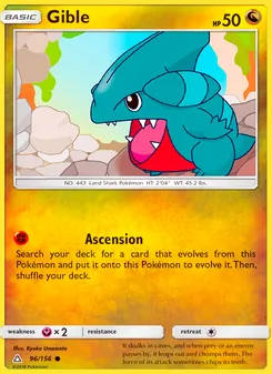 Gible (Ultra Prism 96)