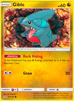 Gible (Ultra Prism 97)