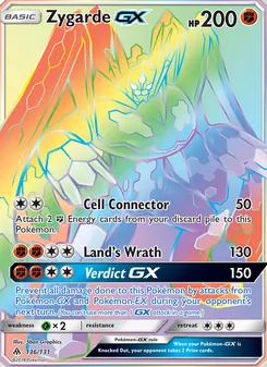 Zygarde-GX (Forbidden Light 136)