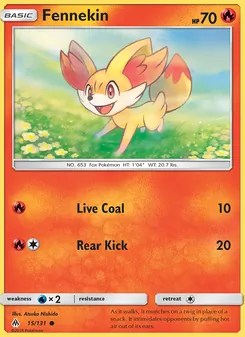 Fennekin (Forbidden Light 15)