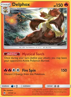 Delphox (Forbidden Light 17)