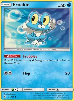 Froakie (Forbidden Light 21)