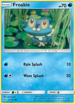 Froakie (Forbidden Light 22)