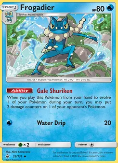 Frogadier (Forbidden Light 23)