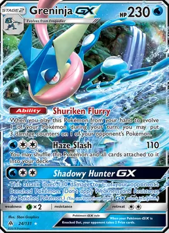 Greninja-GX (Forbidden Light 24)
