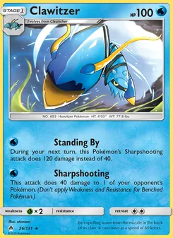 Clawitzer (Forbidden Light 26)