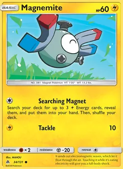 Magnemite (Forbidden Light 34)