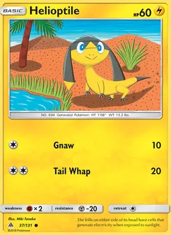 Helioptile (Forbidden Light 37)