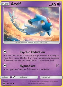 Azelf (Forbidden Light 43)