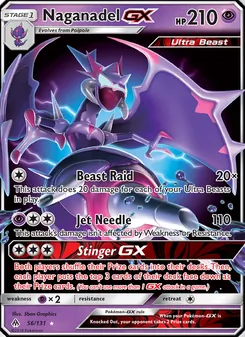 Naganadel-GX (Forbidden Light 56)