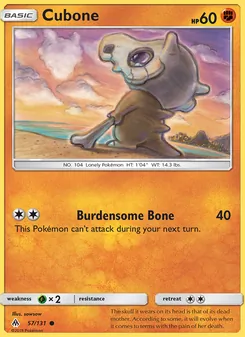 Cubone (Forbidden Light 57)