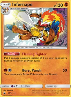 Infernape (Forbidden Light 59)
