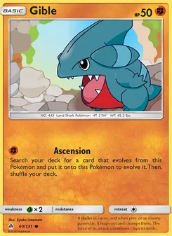 Gible (Forbidden Light 60)