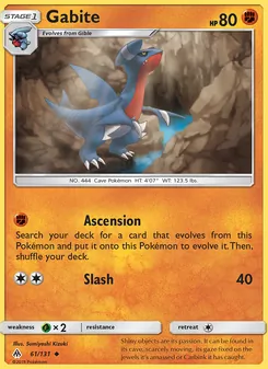 Gabite (Forbidden Light 61)