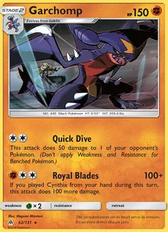 Garchomp (Forbidden Light 62)