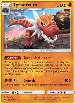 Tyrantrum (Forbidden Light 69)