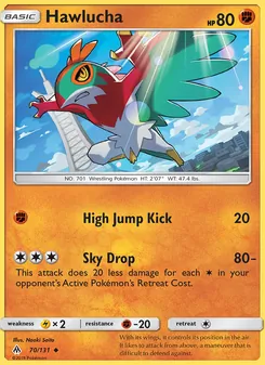 Hawlucha (Forbidden Light 70)