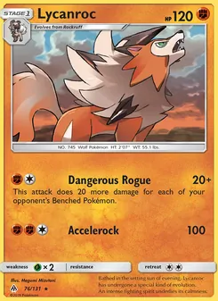 Lycanroc (Forbidden Light 76)