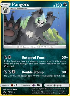 Pangoro (Forbidden Light 78)