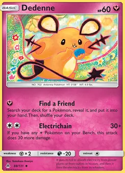 Dedenne (Forbidden Light 88)
