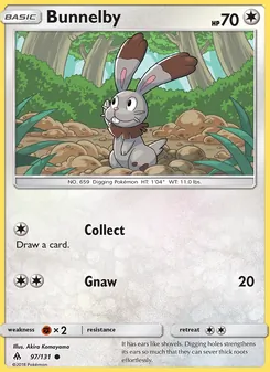 Bunnelby (Forbidden Light 97)