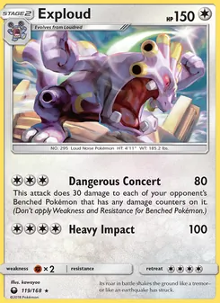 Exploud (Celestial Storm 119)