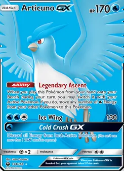 Articuno-GX (Celestial Storm 154)