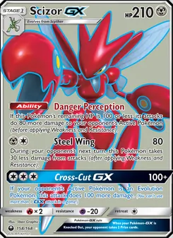 Scizor-GX (Celestial Storm 158)