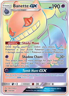 Banette-GX (Celestial Storm 174)