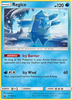 Regice (Celestial Storm 45)