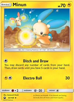 Minun (Celestial Storm 54)