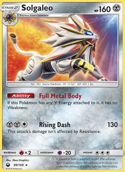 Solgaleo (Celestial Storm 99)