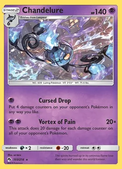 Chandelure (Lost Thunder 103)