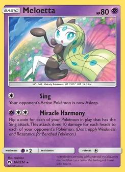 Meloetta (Lost Thunder 104)