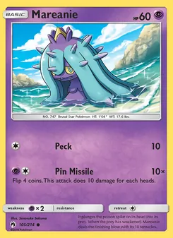 Mareanie (Lost Thunder 105)