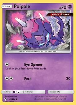 Poipole (Lost Thunder 107)