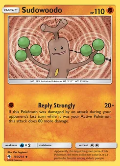 Sudowoodo (Lost Thunder 110)